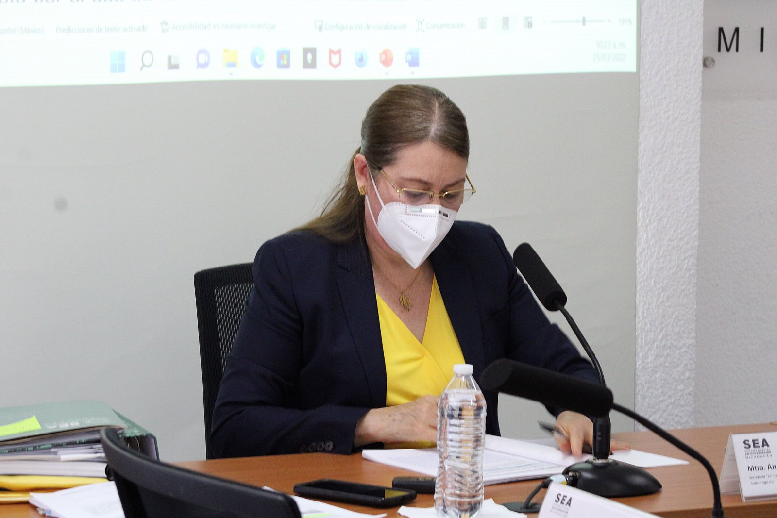 1era Sesión Ordinaria del Comité Coordinador del SEA (25/03/2022)