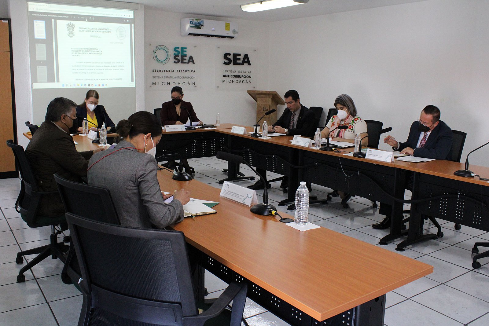 1era Sesión Ordinaria del Comité Coordinador del SEA (25/03/2022)