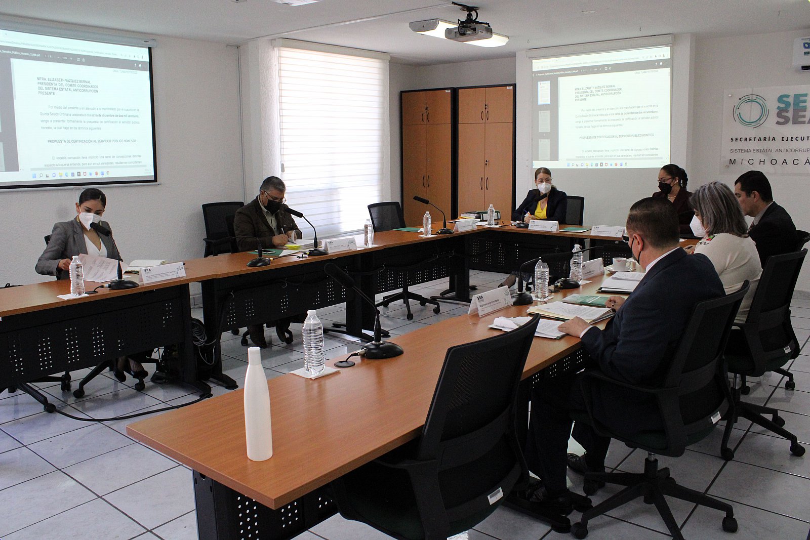 1era Sesión Ordinaria del Comité Coordinador del SEA (25/03/2022)