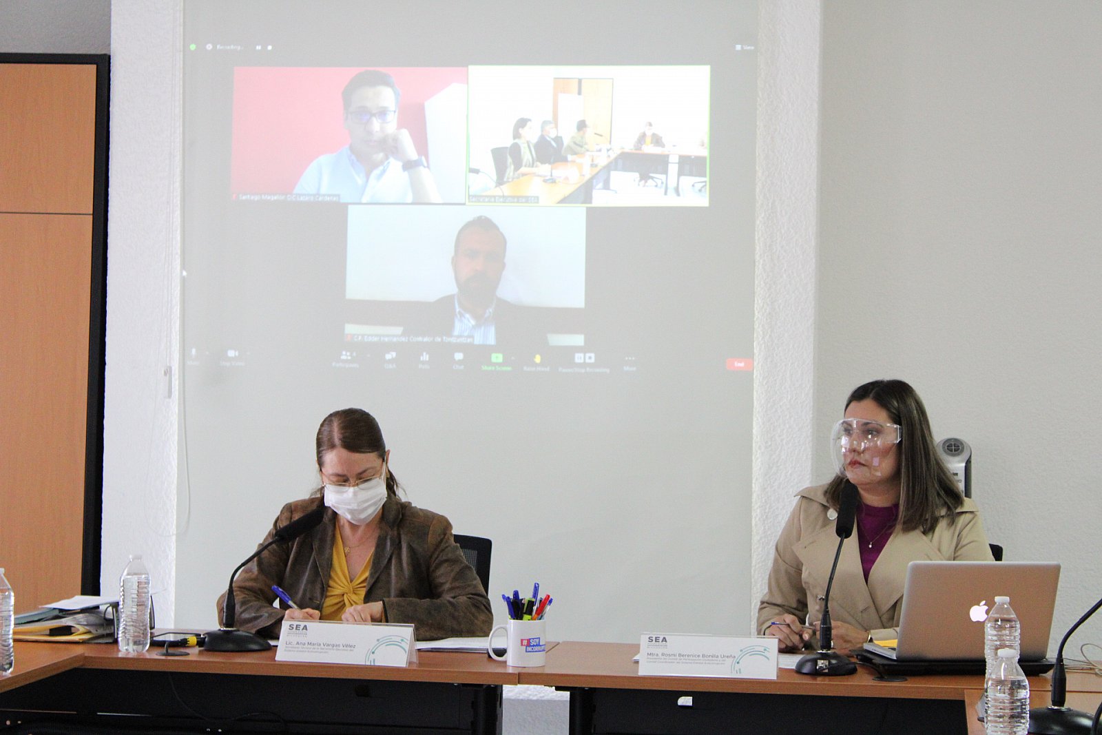 3ra Sesión Ordinaria del Comité Coordinador y Órgano de Gobierno del Sistema Estatal Anticorrupción (22/06/2021)