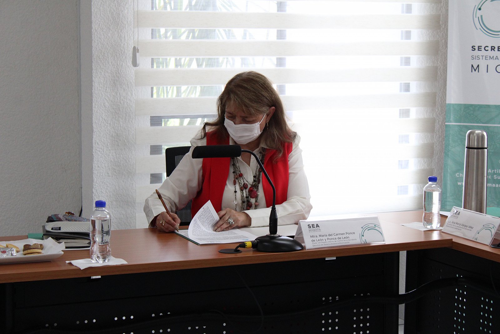 Firma de Convenio con Pensiones Civiles del Estado de Michoacán (19/08/2021)