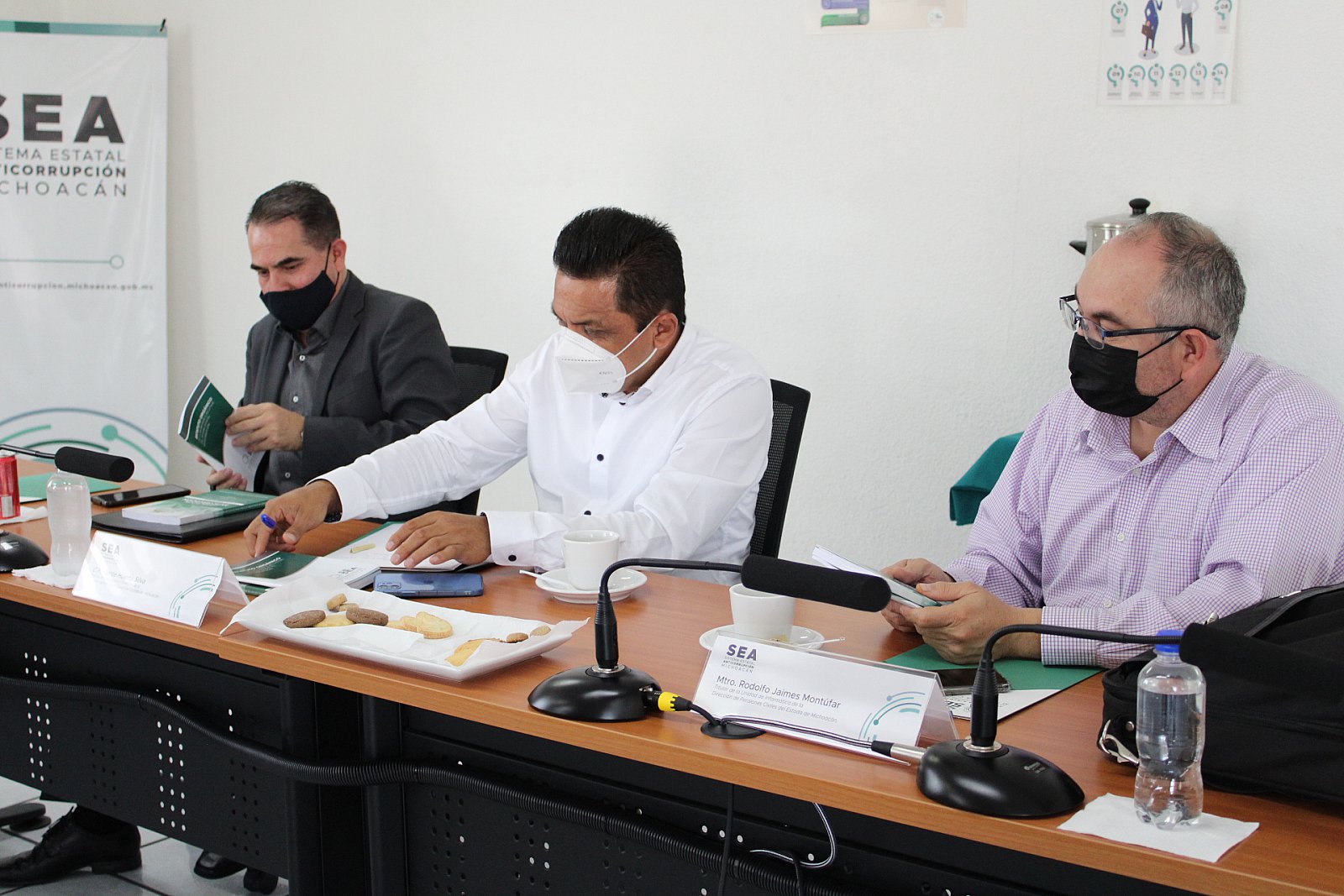 Firma de Convenio con Pensiones Civiles del Estado de Michoacán (19/08/2021)