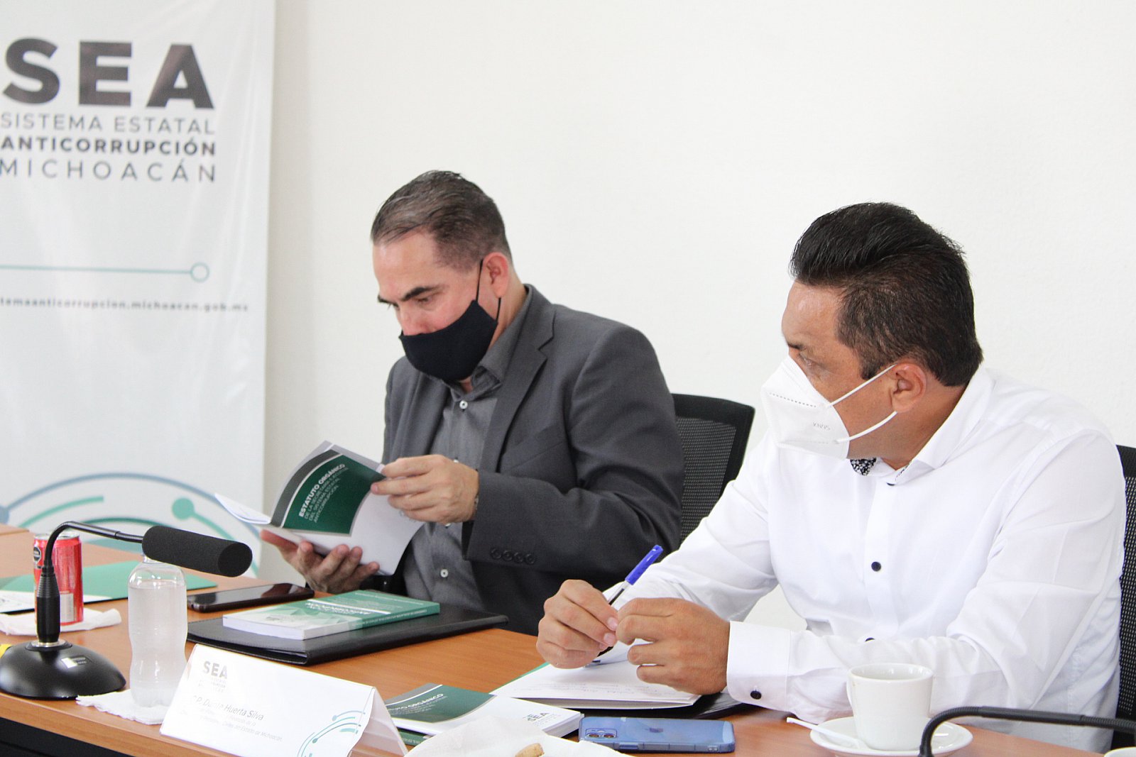 Firma de Convenio con Pensiones Civiles del Estado de Michoacán (19/08/2021)