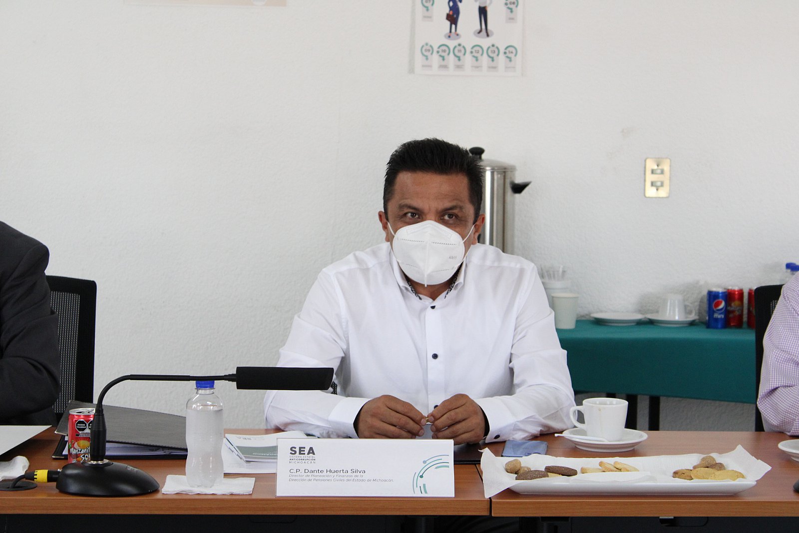 Firma de Convenio con Pensiones Civiles del Estado de Michoacán (19/08/2021)