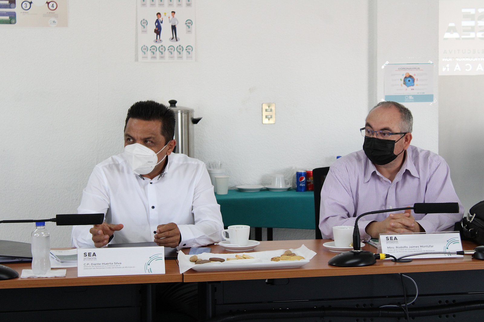 Firma de Convenio con Pensiones Civiles del Estado de Michoacán (19/08/2021)