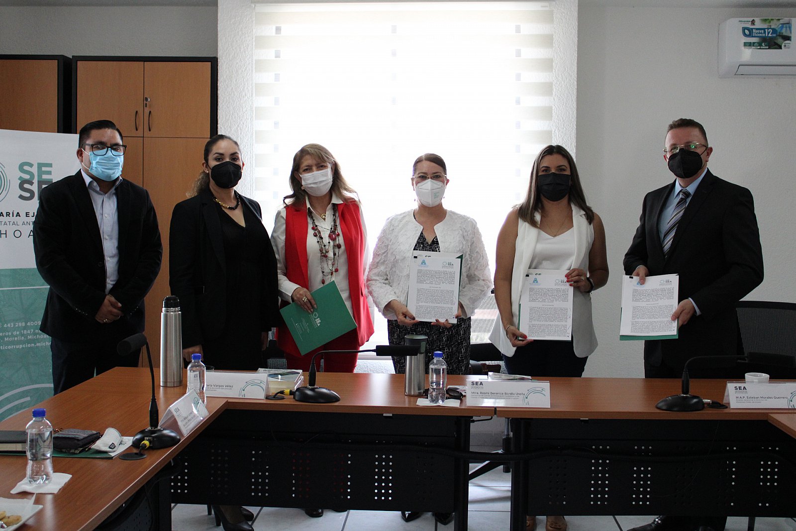 Firma de Convenio con Pensiones Civiles del Estado de Michoacán (19/08/2021)