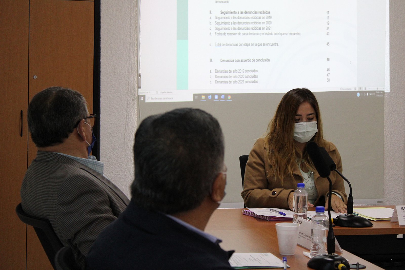 1ra. Sesión Ordinaria de la Comisión Permanente de Denuncias y Recomendaciones del Comité Coordinador (27-08-2021)