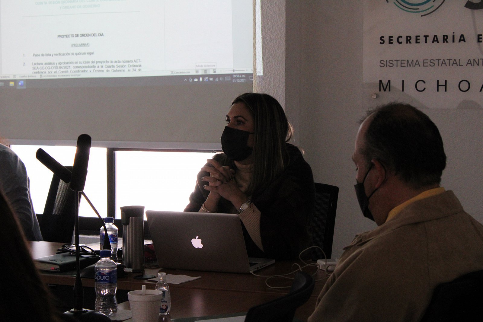 Reunión de Trabajo con Enlaces del Comité Coordinador del SEA (01/12/2021)