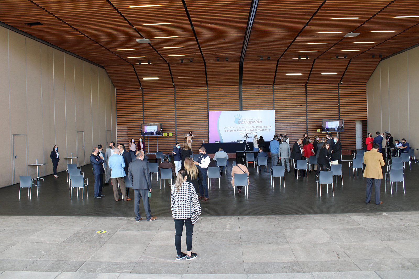 Inauguración de las Jornadas Académicas "El Papel de los Sistemas Estatales Anticorrupción y sus Desafíos" (02/12/2021)