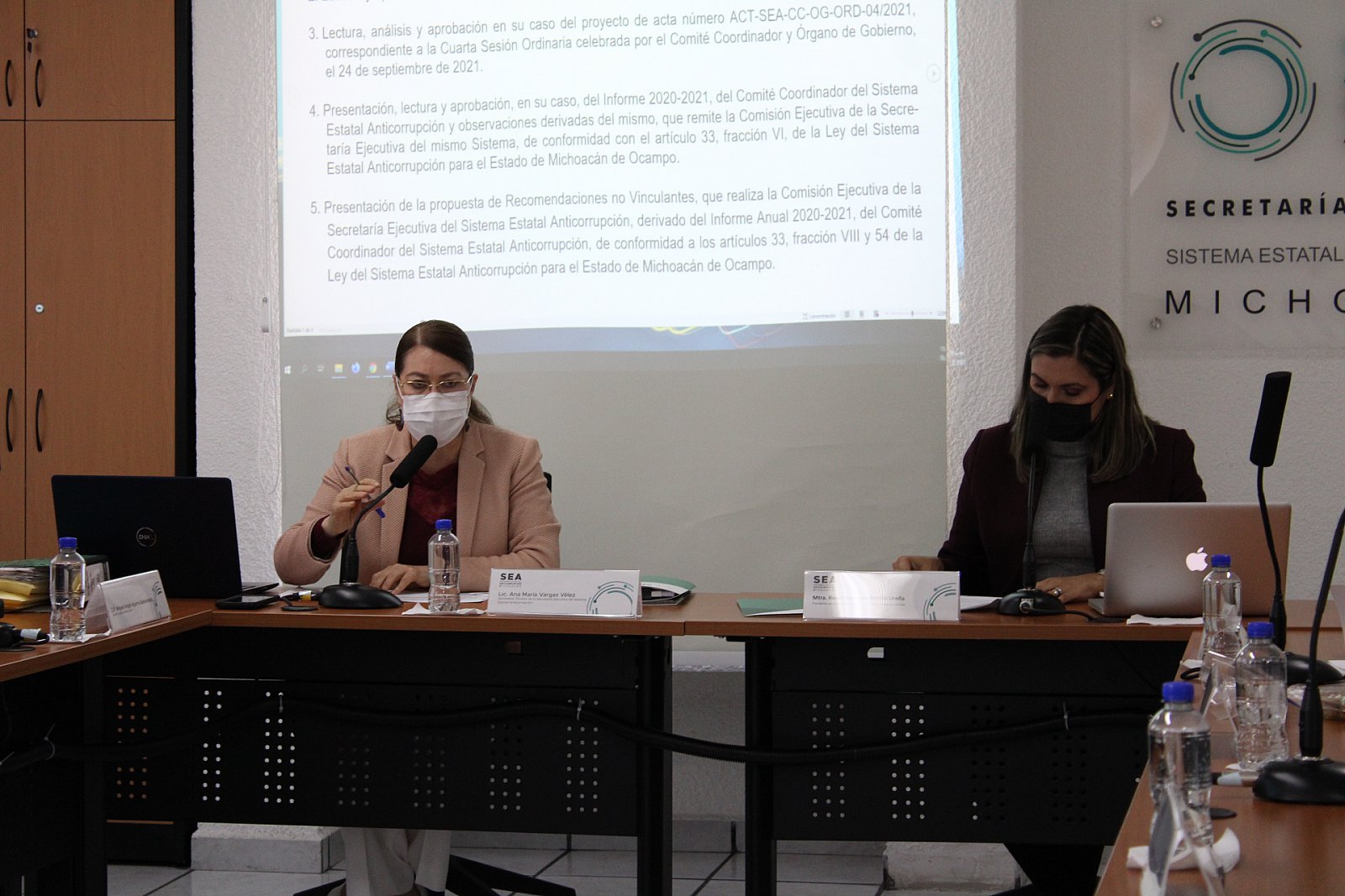 5ta Sesión Ordinaria del Comité Coordinador y Órgano de Gobierno del SEA (08/12/2021)