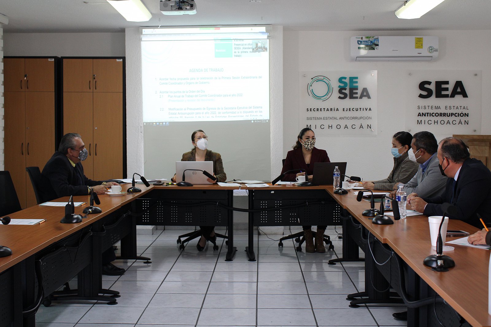 Reunión de Trabajo con Enlaces del Comité Coordinador del SEA (17/01/2022) 