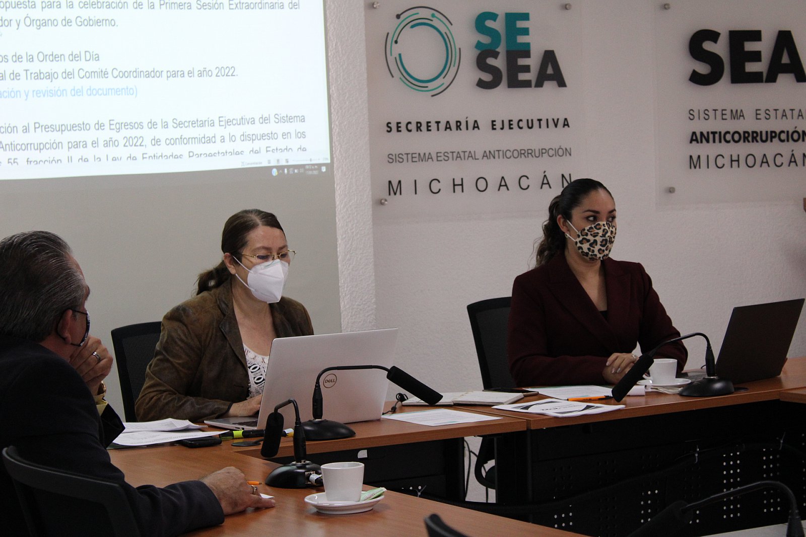 Reunión de Trabajo con Enlaces del Comité Coordinador del SEA (17/01/2022) 
