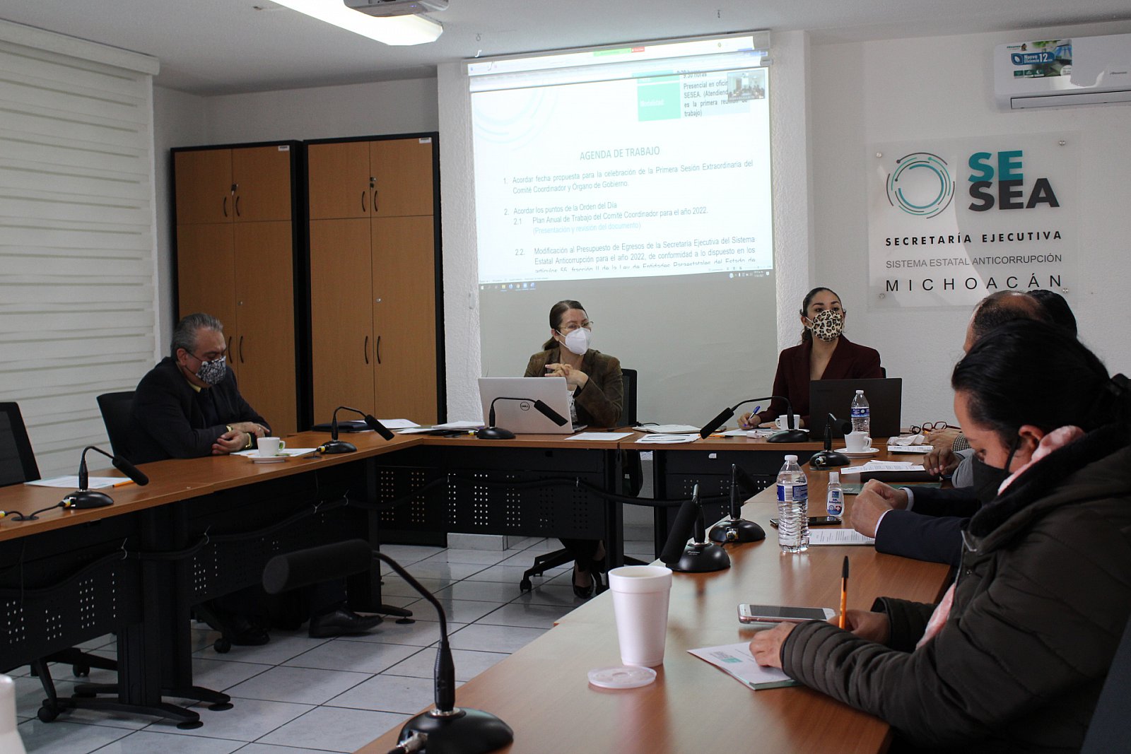 Reunión de Trabajo con Enlaces del Comité Coordinador del SEA (17/01/2022) 